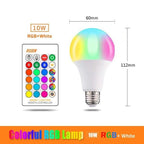 Smart RGBW LED Bulb with Remote & App Control
