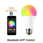 Smart RGBW LED Bulb with Remote & App Control