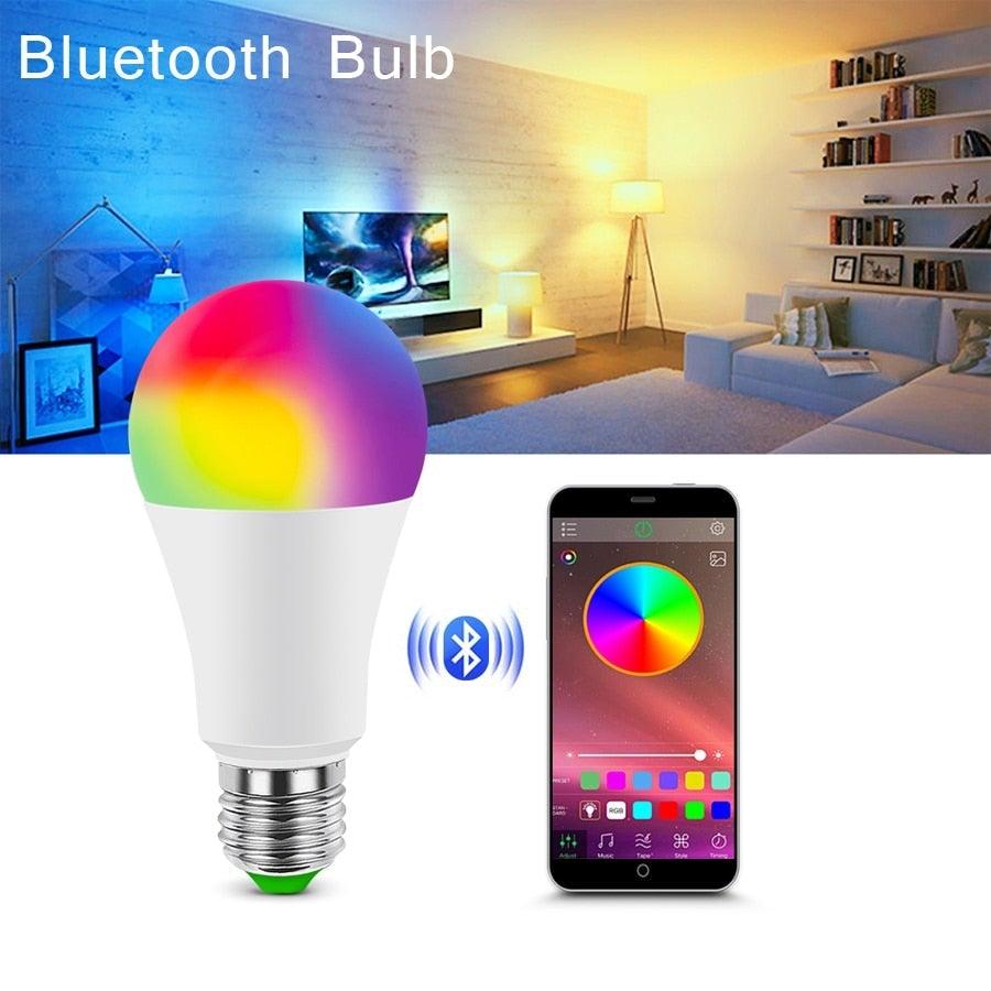 Smart RGBW LED Bulb with Remote & App Control