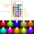 Smart RGBW LED Bulb with Remote & App Control