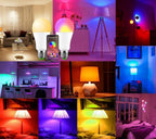 Smart RGBW LED Bulb with Remote & App Control