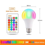 Smart RGBW LED Bulb with Remote & App Control