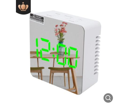 3D LED Digital Wall Clock with Nightlight Display