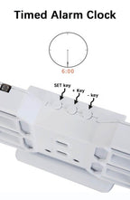 3D LED Digital Wall Clock with Nightlight Display