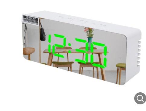 3D LED Digital Wall Clock with Nightlight Display