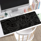 Topographic Desk Mat — 31.5" x 11.8"