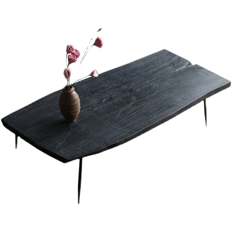 Wabi-Sabi Desktop Tea Tray — Low Table in Black