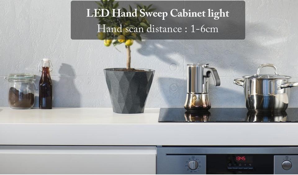 USB LED Desk Lamp with Motion Sensor & Hand-Sweep Switch