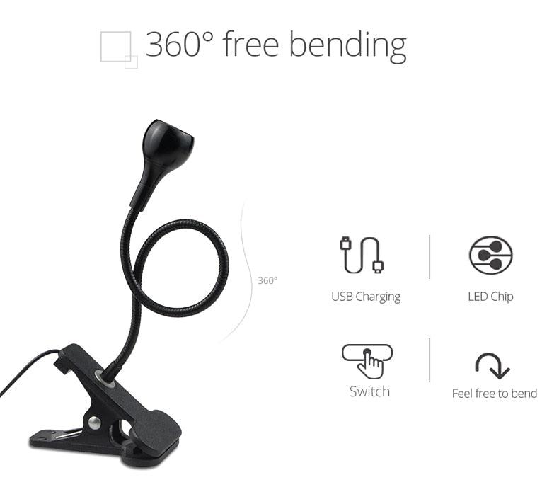 Flexible USB LED Reading Lamp