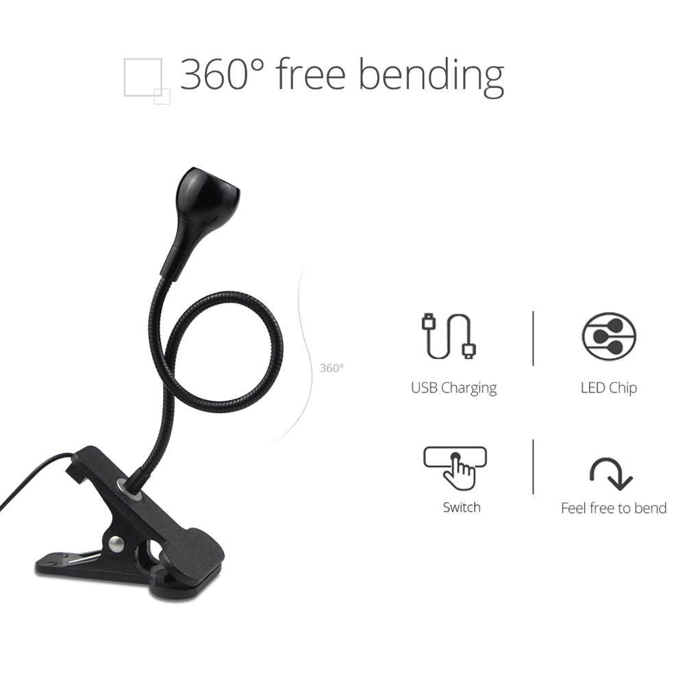 Flexible USB LED Reading Lamp