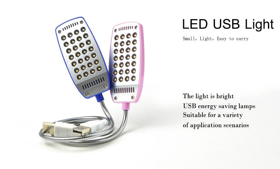 Flexible USB LED Reading Lamp