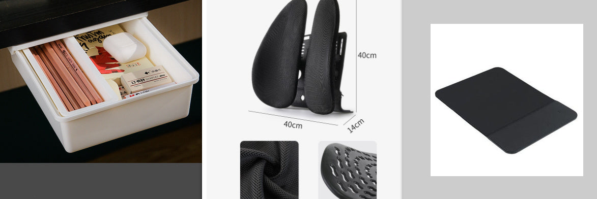 Qi Wireless Charging Mouse Pad — Slim, Black