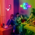 Hexagon LED Wall Panels — 8-Piece RGBW Kit