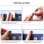 ACCEZZ Webcam Privacy Cover — Magnetic Slider