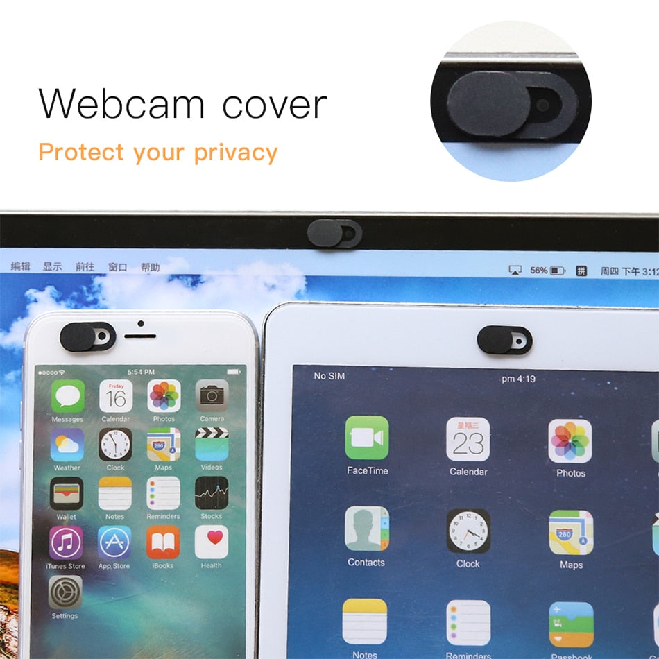 ACCEZZ Webcam Privacy Cover — Magnetic Slider