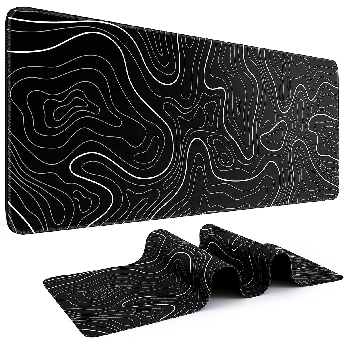 Topographic Desk Mat — 31.5" x 11.8"