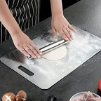 3PCS Stainless Steel Cutting Board Set Non-Slip Anti-Bacterial Kitchen Boards