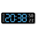 Smart LED Desk Clock with Thermometer & Calendar