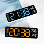 Smart LED Desk Clock with Thermometer & Calendar