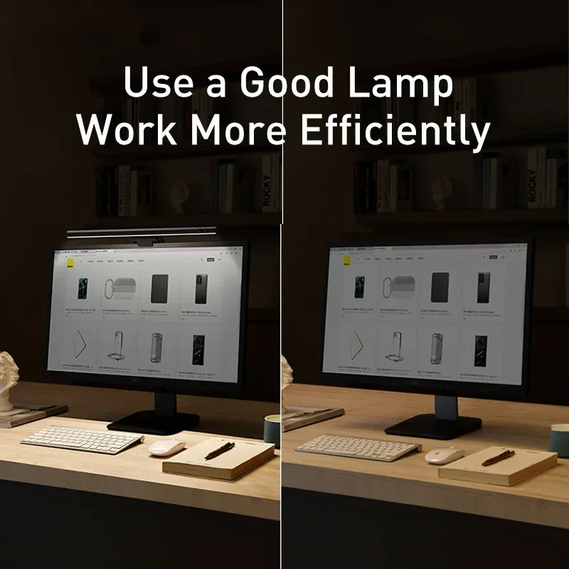 Baseus Monitor Light Bar — USB Screen Hanging Lamp