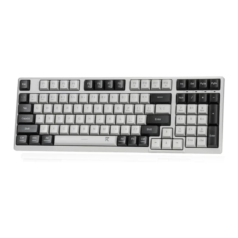 98-Key Slim Wireless Keyboard — Bluetooth & 2.4G