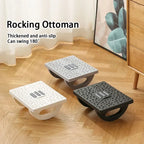 NEW Portability Foot Rest Under Desk Footrest Ergonomic Foot Stool With Massage Rollers Foot Rest For Home Office Work