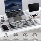 98-Key Slim Wireless Keyboard — Bluetooth & 2.4G