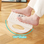NEW Portability Foot Rest Under Desk Footrest Ergonomic Foot Stool With Massage Rollers Foot Rest For Home Office Work