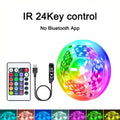 Smart RGB LED Strip Lights — 40M with App & Remote