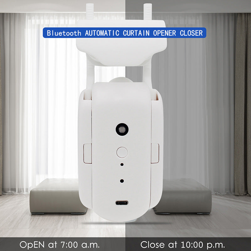 Tuya Smart Motorized Curtain — Bluetooth Wireless