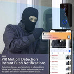 Bextgoo Wireless Doorbell Camera 1080P with Chime