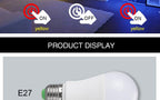 Bluetooth E27 LED Bulb RGB Smart Light Bulbs 15W B22 RGBW RGBWW Lampada Colorful Dimmable Phone APP Control LED Lamp For Home WiFi & Bluetooth 5.0, Compatible w/ Alexa & Google Without Hub, Dimmable, Music Sync, Schedules, Color Changing Light Bulb RGBW