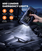 【Top-Rated】Buture Beta07 Car Jump Starter 6000A丨160PSI Smart Inflating, PD45W Fast Charge