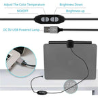 Clip-On Monitor Light Bar with USB Powered and 3 Color Modes