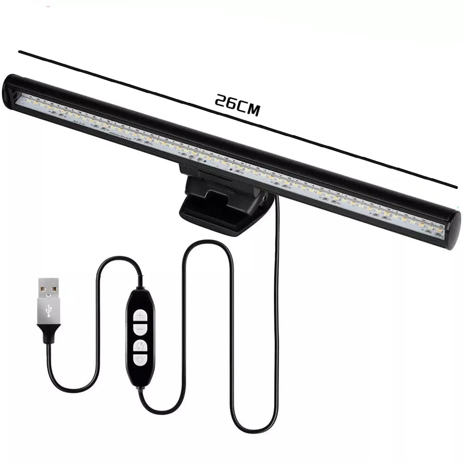 Clip-On Monitor Light Bar with USB Powered and 3 Color Modes