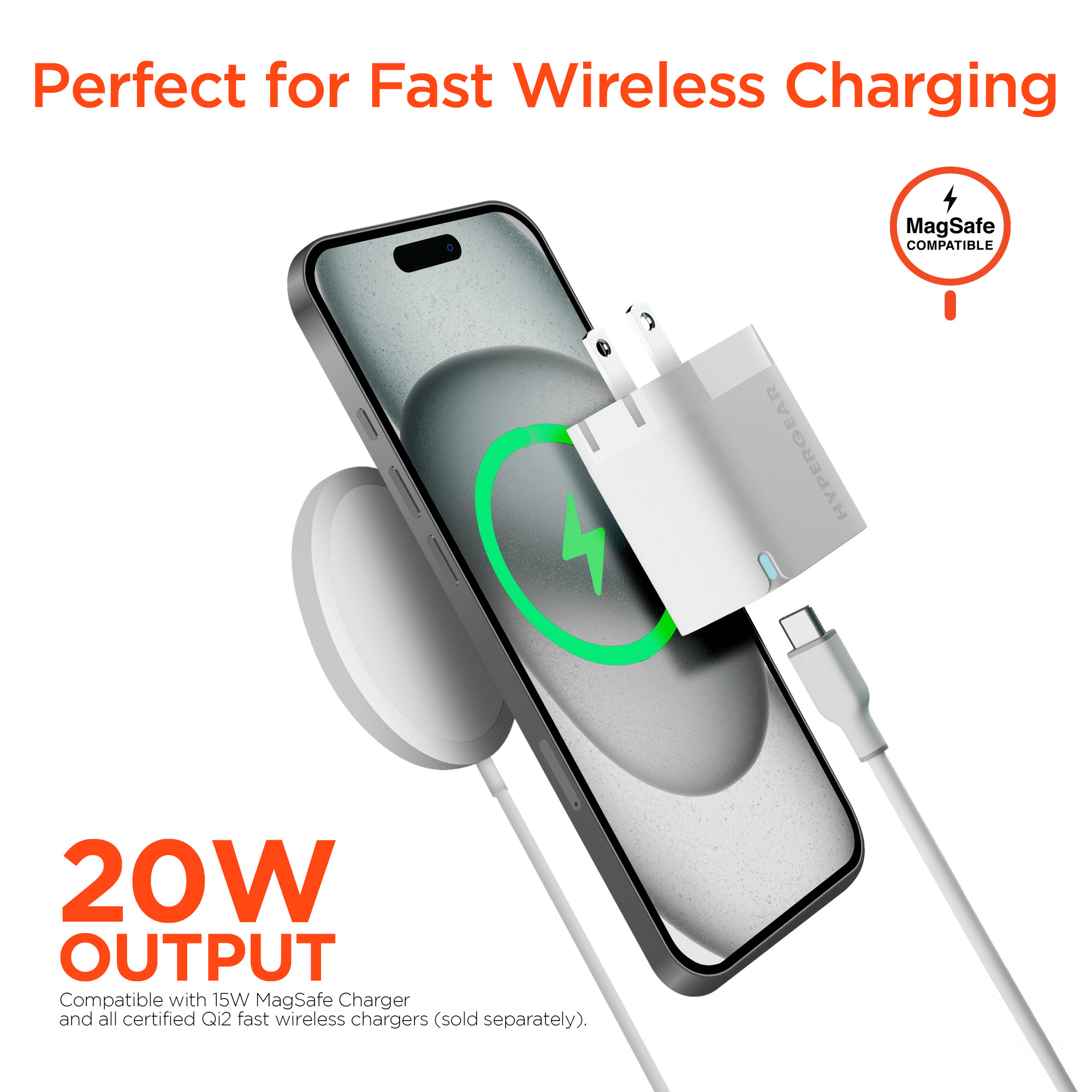 HyperGear 20W USB-C PD Wall Charger