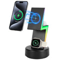 3-in-1 MagSafe Wireless Charging Station with RGB