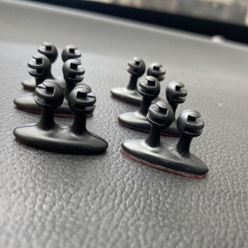 Adhesive Cable Clips — Dashboard Cord Management