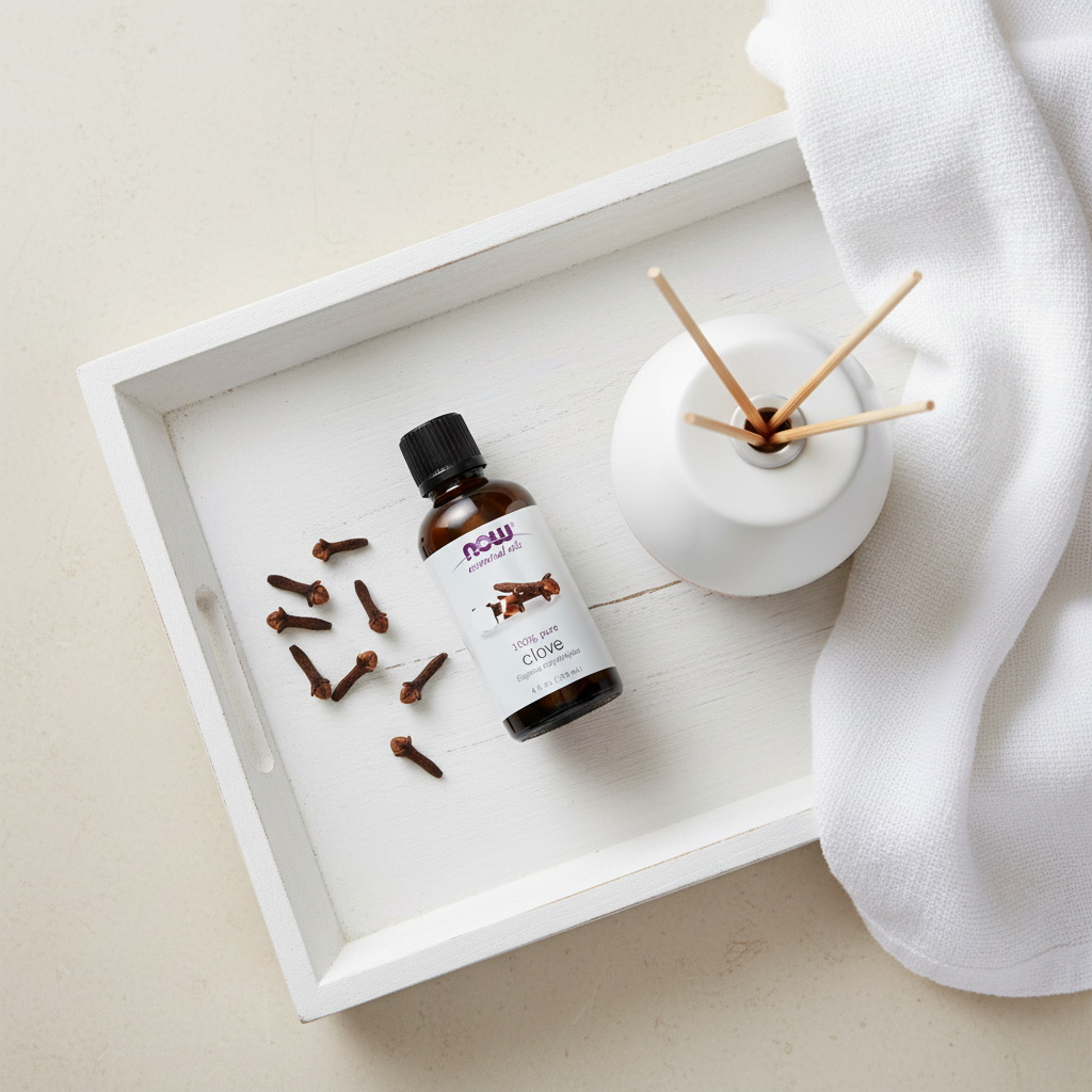 NOW Essential Oils 100% Pure Clove Oil 4 fl oz. (118ml)