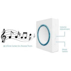 Liger Portable Waterproof Wireless Doorbell Kit
