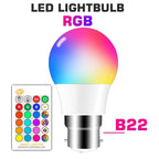 Smart For Home LED Light Bulb E27 E14 GU10 B22 220V 110V  Spot Magic Changeable Lamp Lampada+IR Control Decoration RGB White  Compatible with Alexa Google Home, RGBCW Smart GU10 Bulb, WiFi Smart LED Spot Light Bulb Indoor Decoration