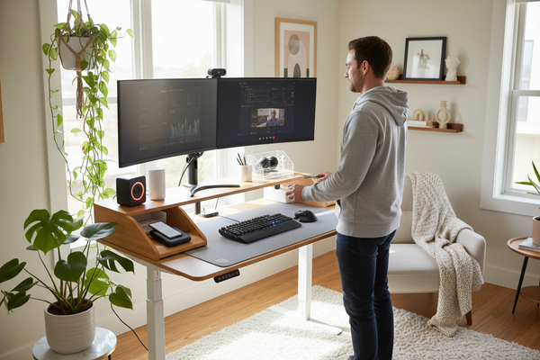 Standing desk home office